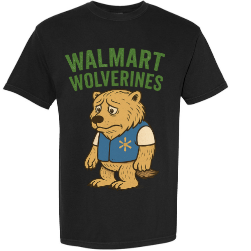 Walmart Wolverines Shirt